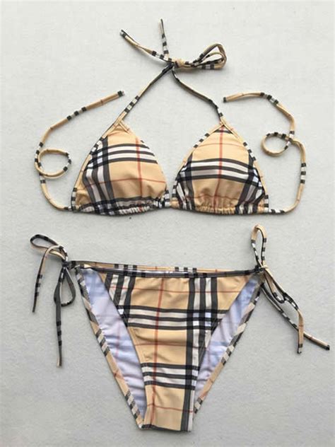 replica burberry bikinis|burberry vintage bikini.